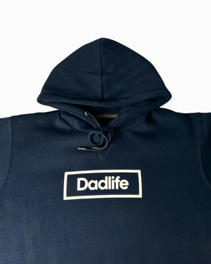 Dadlife navy trui close up