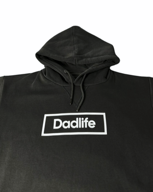 Grijze Dadlife trui close up