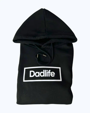 Zwarte Dadlife trui gevouwen